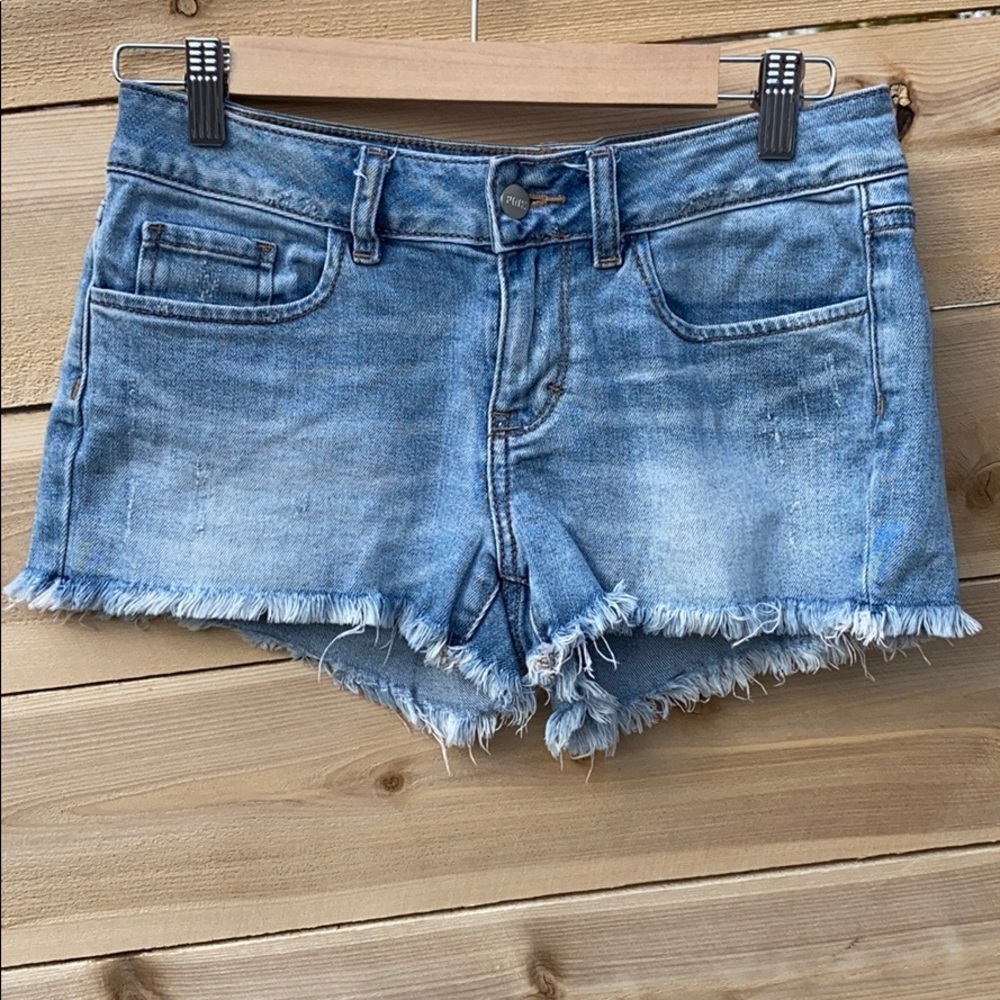 Pink Victoria Secrets Jean Shorts
